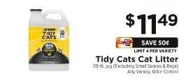 Tidy Cats Cat Litter