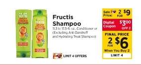 Fructis Shampoo