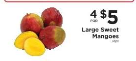 Large Sweet Mangoes