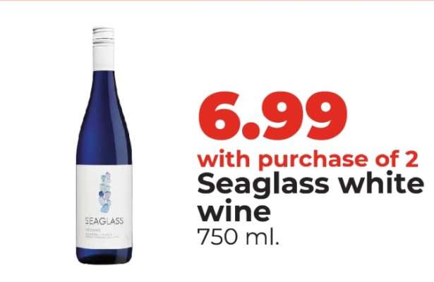SeaGlass white wine