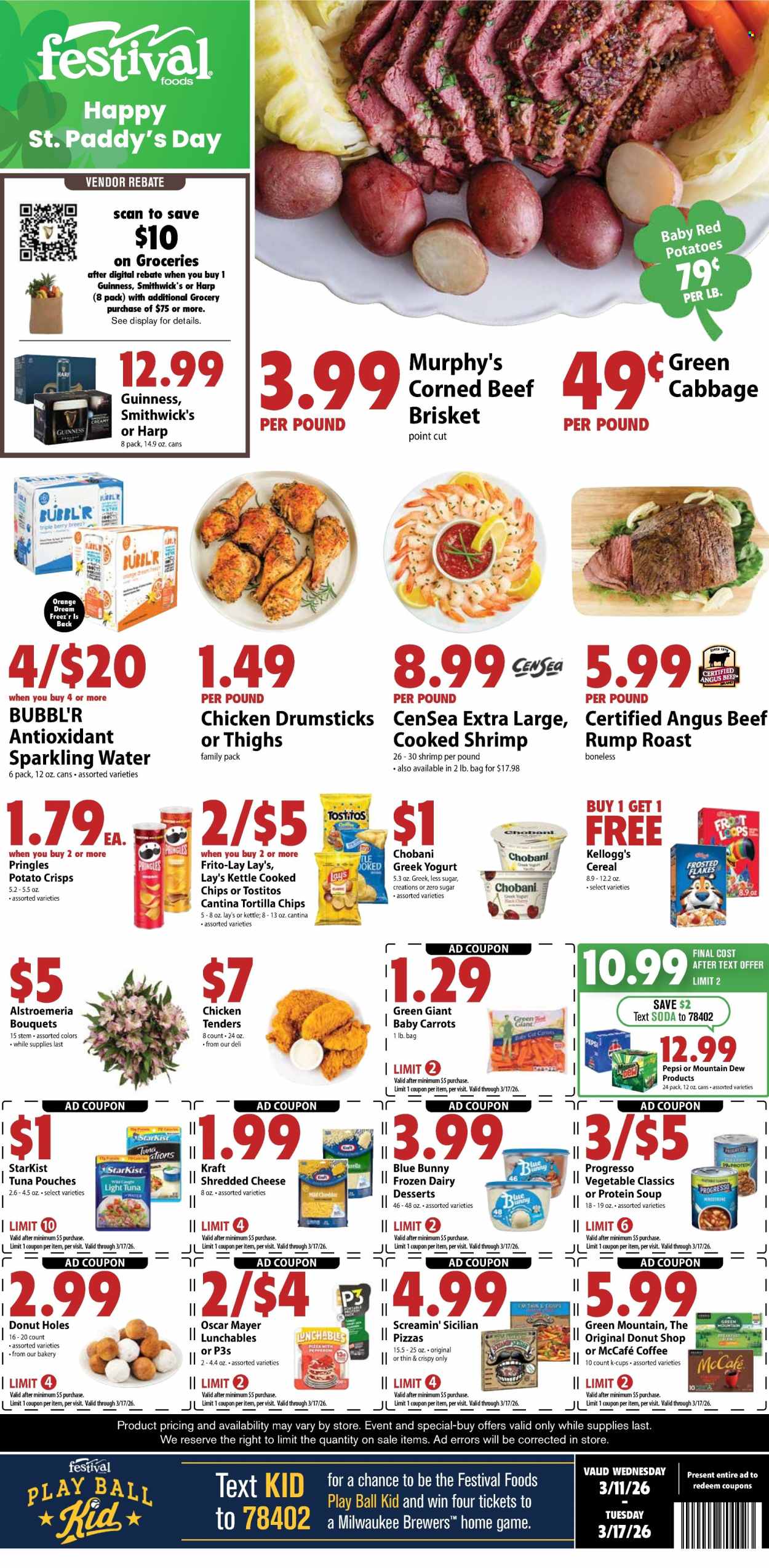 Festival Foods ad - 03/11/2026 - 03/17/2026. Page 1