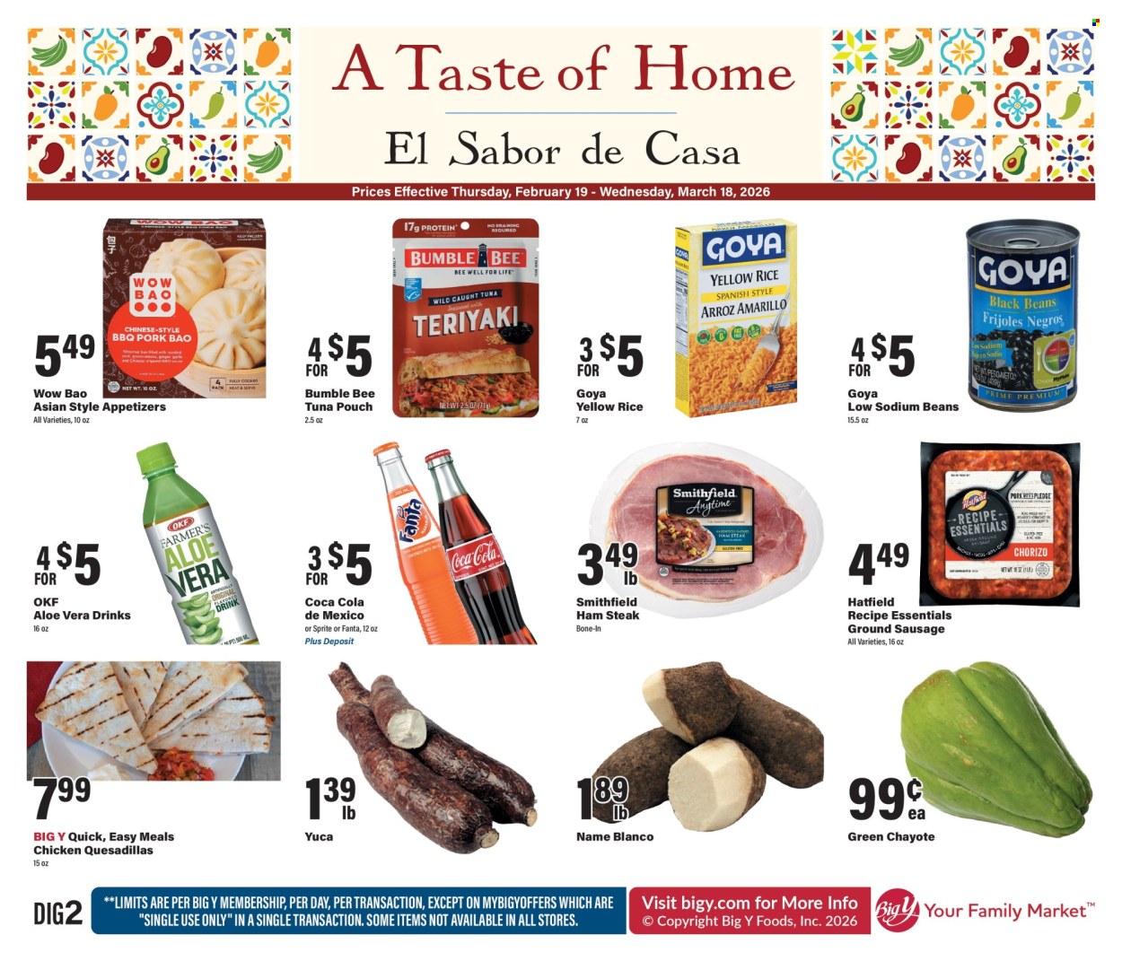 Big Y ad - 02/19/2026 - 03/18/2026. Page 1