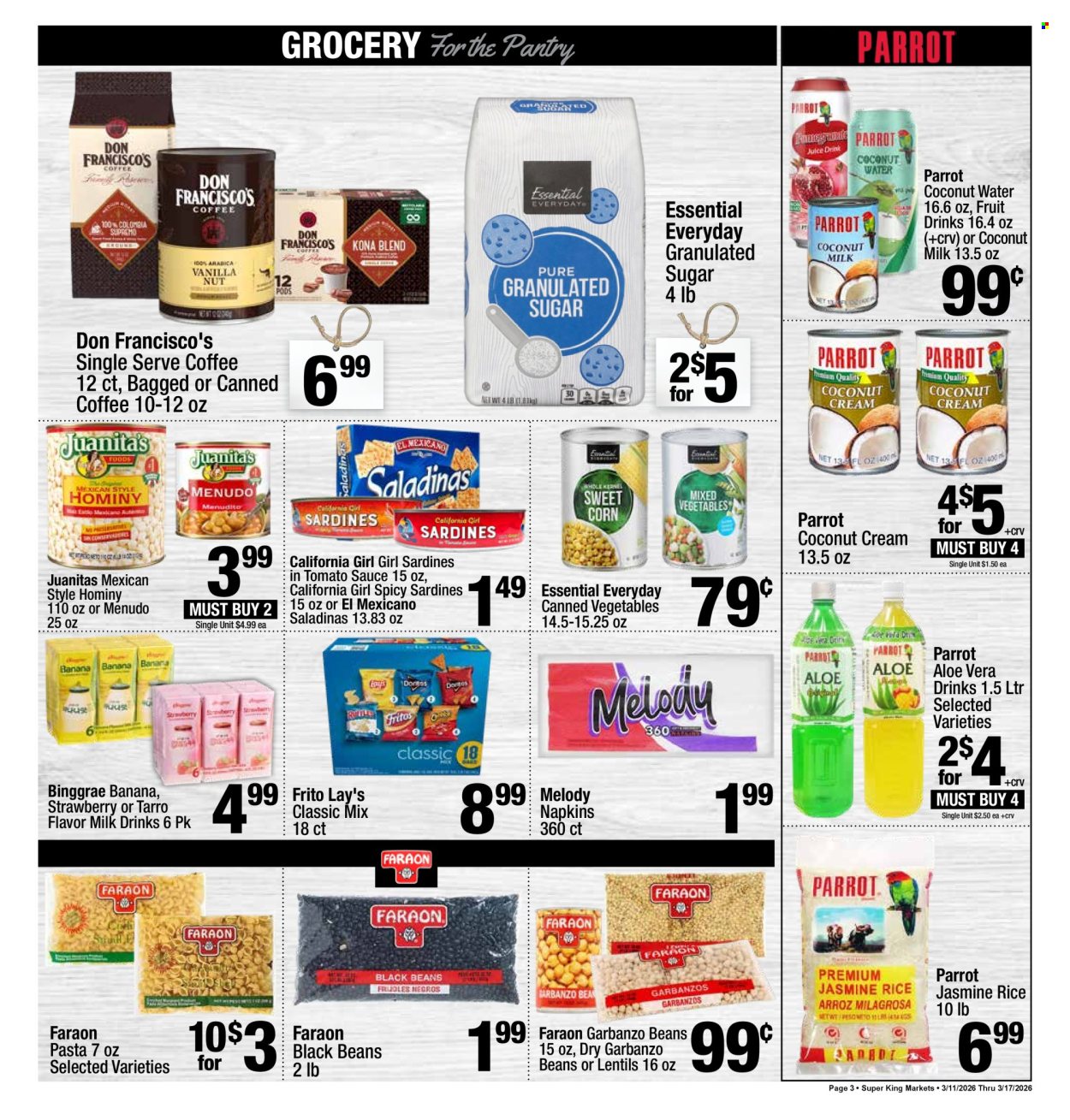 Super King Markets ad - 03/11/2026 - 03/17/2026. Page 3
