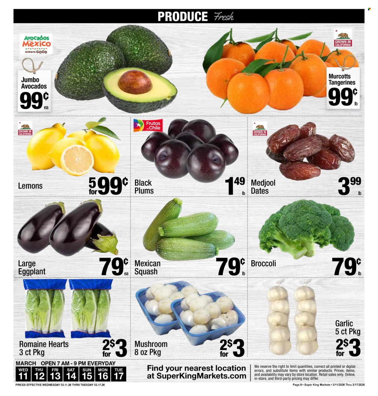 Super King Markets ad - 03/11/2026 - 03/17/2026. Page 9