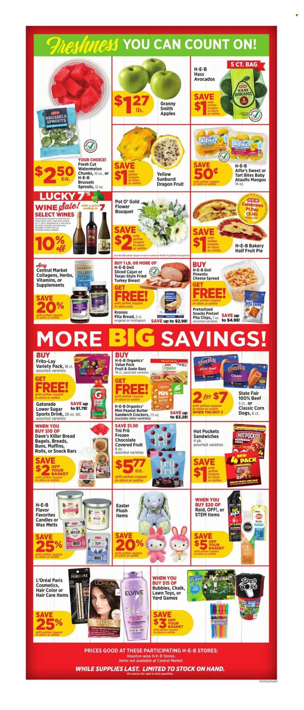 H-E-B ad - 03/11/2026 - 03/17/2026. Page 3