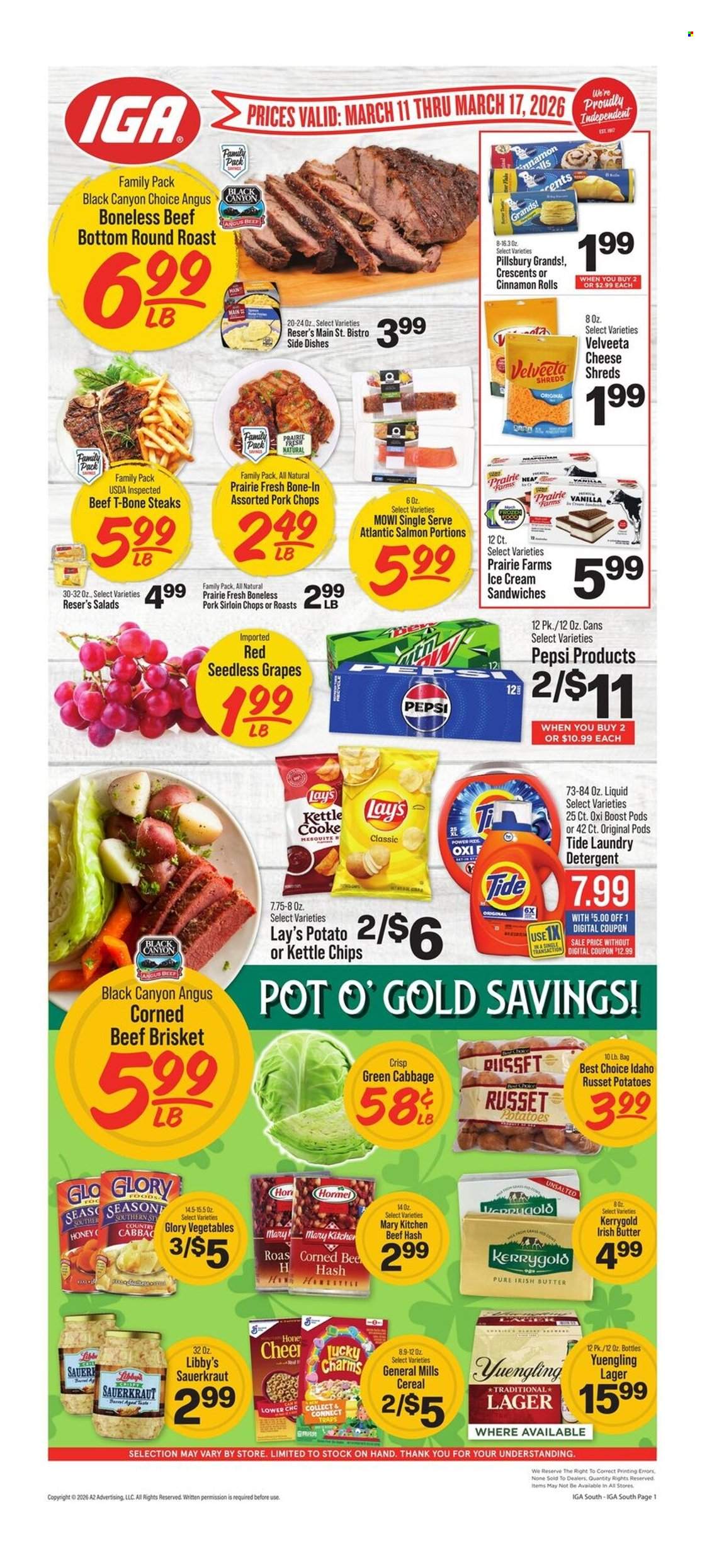 IGA ad - 03/11/2026 - 03/17/2026. Page 1