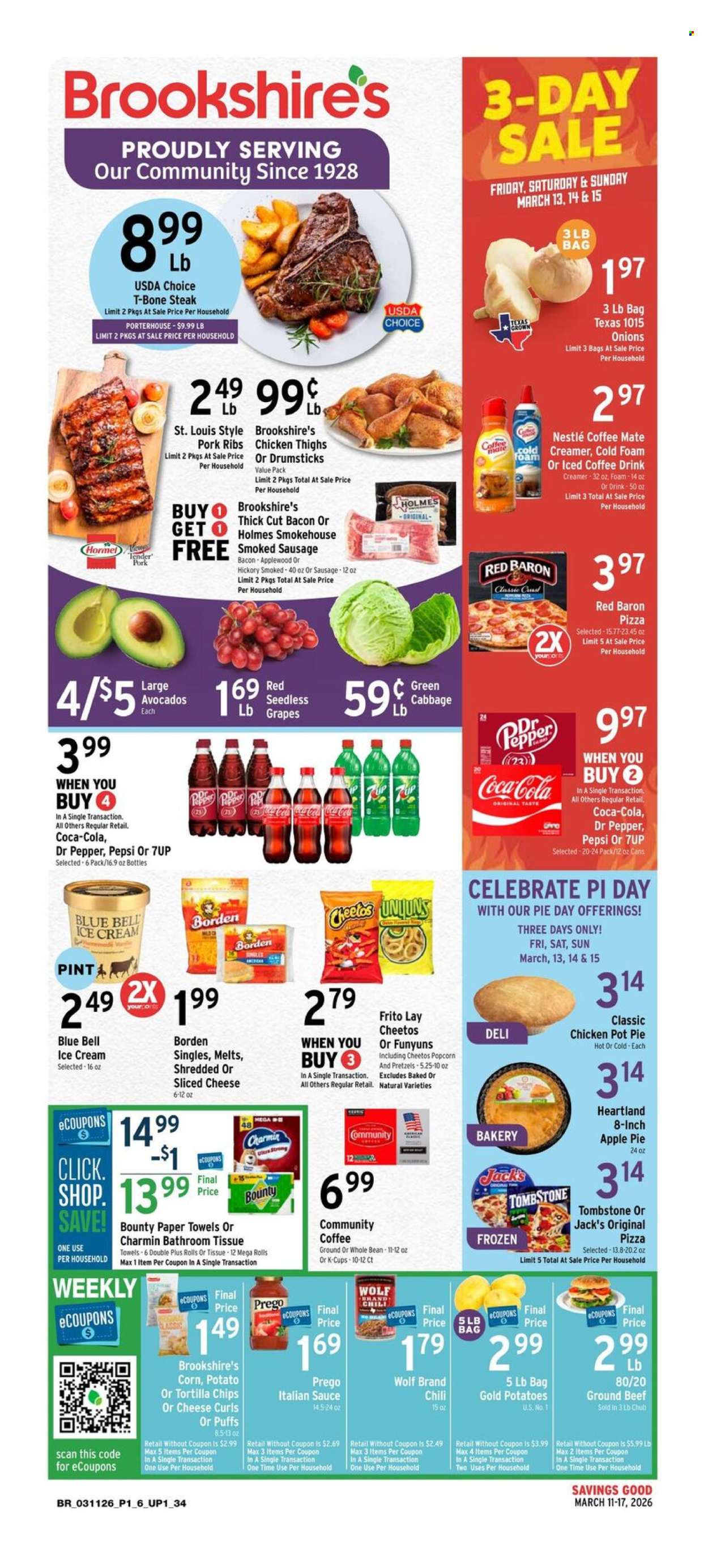 Brookshires ad - 03/11/2026 - 03/17/2026. Page 1