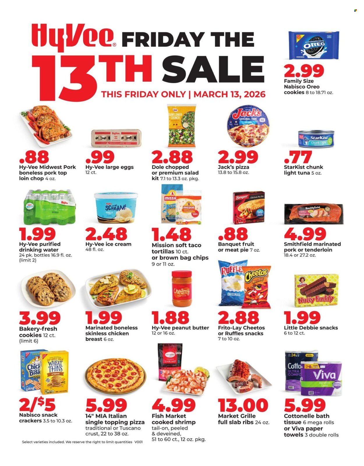 Hy-Vee ad - 03/13/2026 - 03/13/2026. Page 1