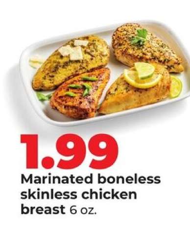 Marinated Boneless Skinless Chicken Breast