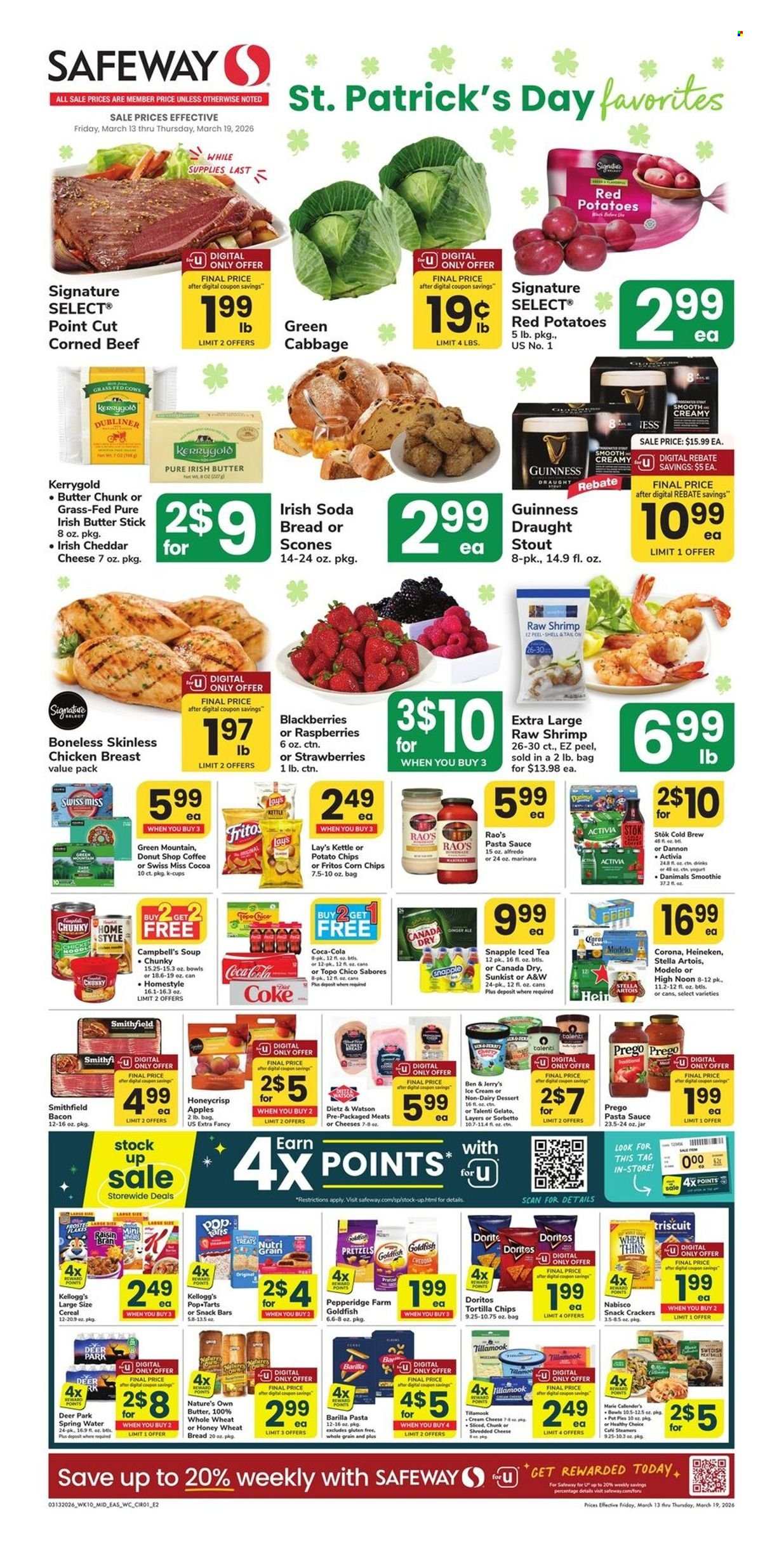 Safeway ad - 03/13/2026 - 03/19/2026. Page 1