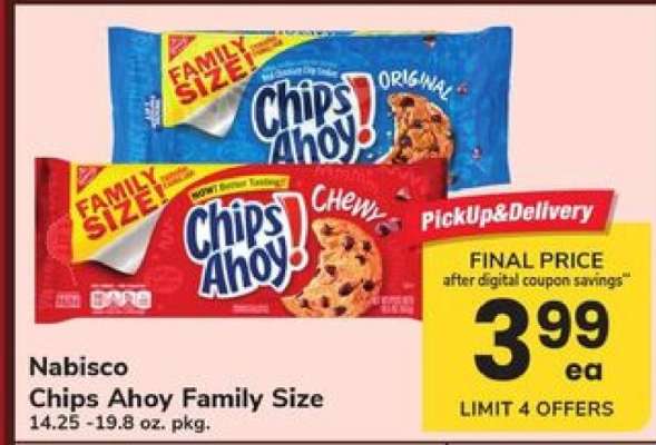 Nabisco Chips Ahoy! Family Size