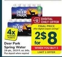 Deer Park Spring Water