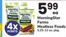 Morningstar Farms Meatless Foods
