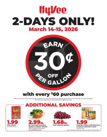 Hy-Vee Flyer - 03/14/2026 - 03/15/2026.