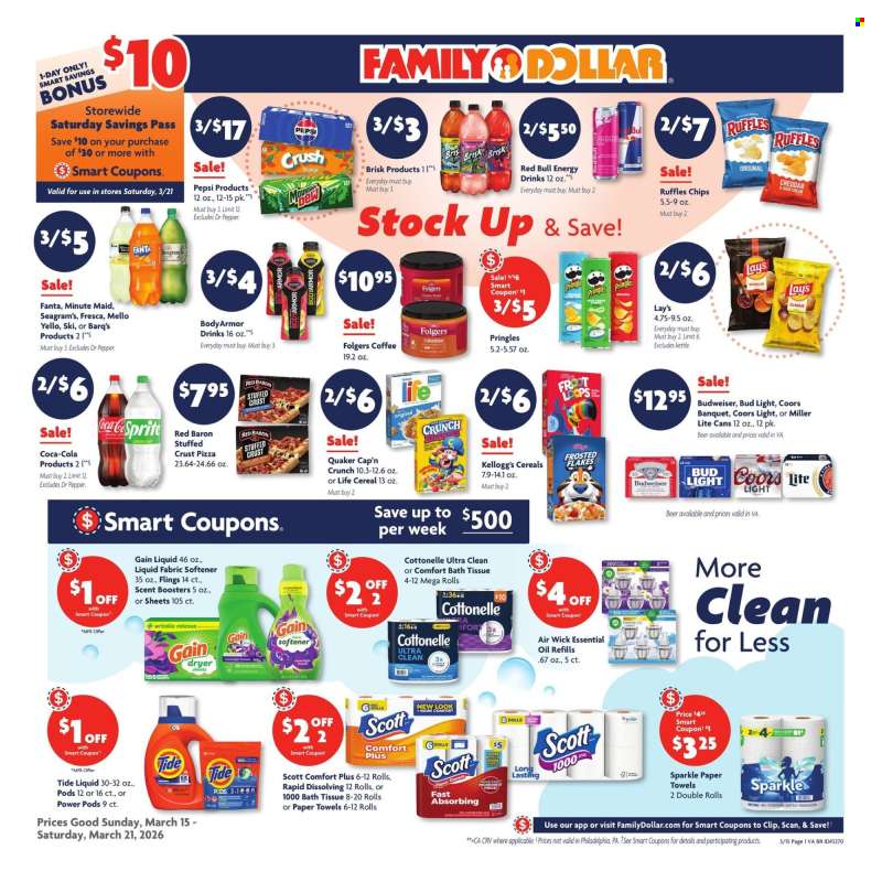 Family Dollar Flyer - 03/15/2026 - 03/21/2026.