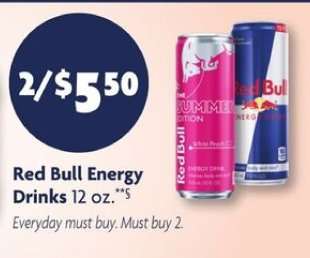 Red Bull Energy Drinks 12 oz.
