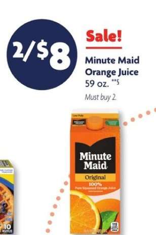 Minute Maid Orange Juice
