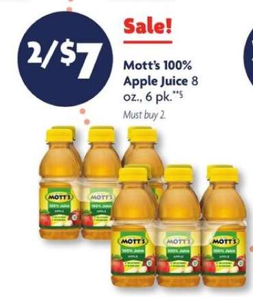 Mott's 100% Apple Juice