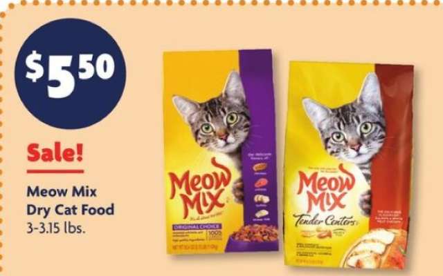Meow Mix Dry Cat Food*