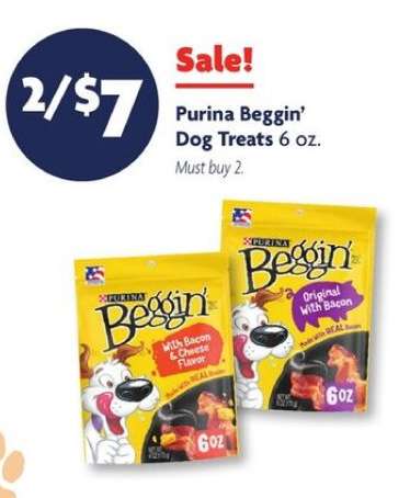 Purina Beggin’ Dog Treats 6 oz.