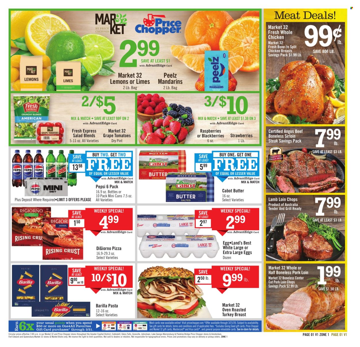 Price Chopper ad - 03/15/2026 - 03/21/2026. Page 1