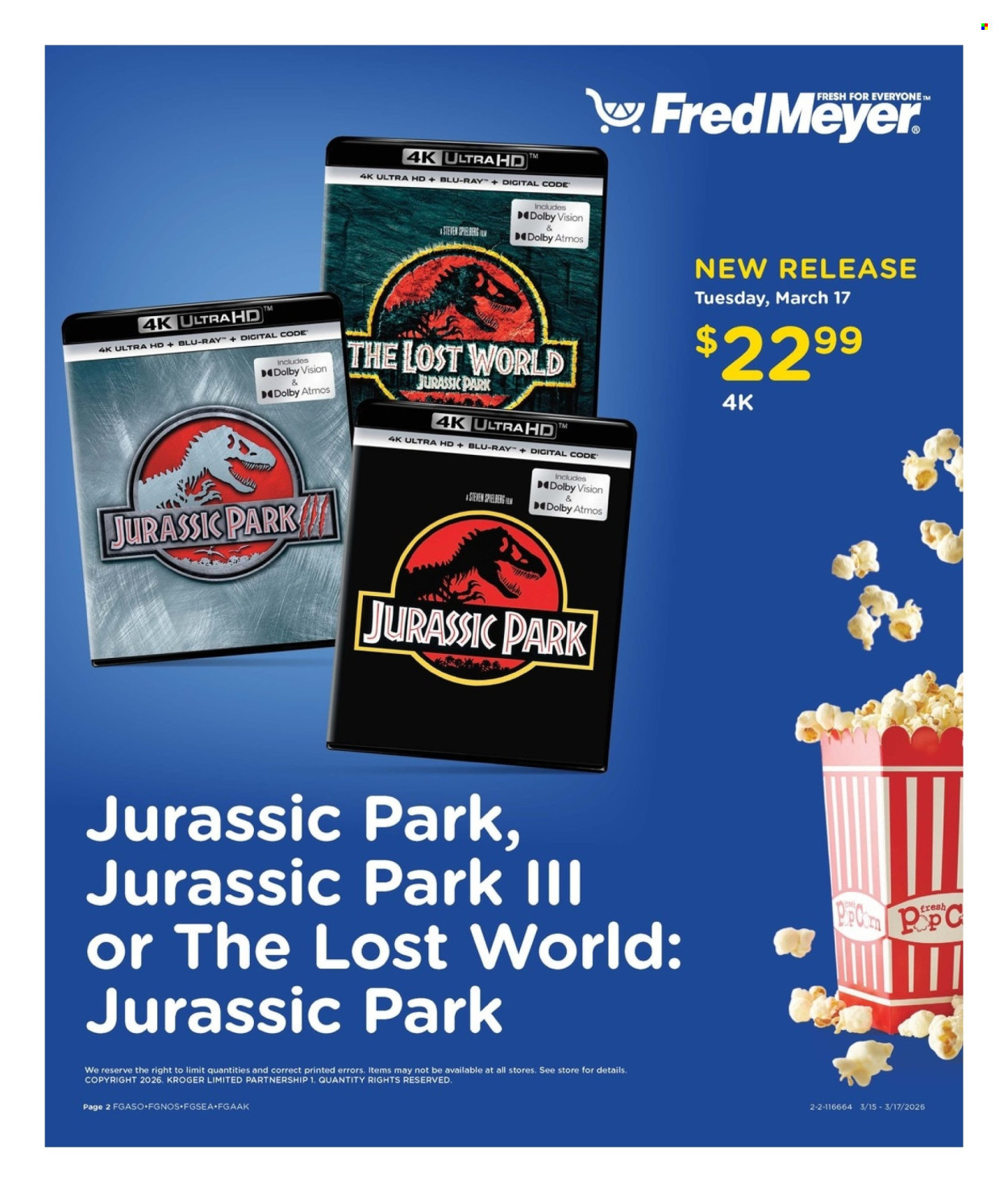 Fred Meyer ad - 03/15/2026 - 03/17/2026. Page 2