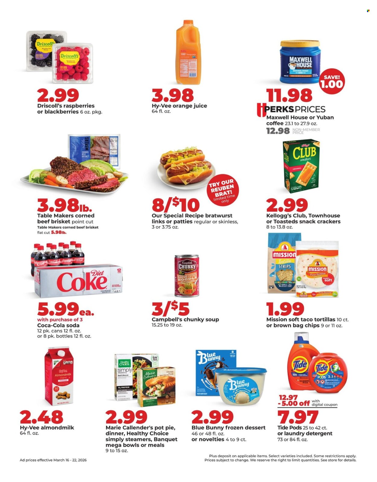 Hy-Vee ad - 03/16/2026 - 03/22/2026. Page 2