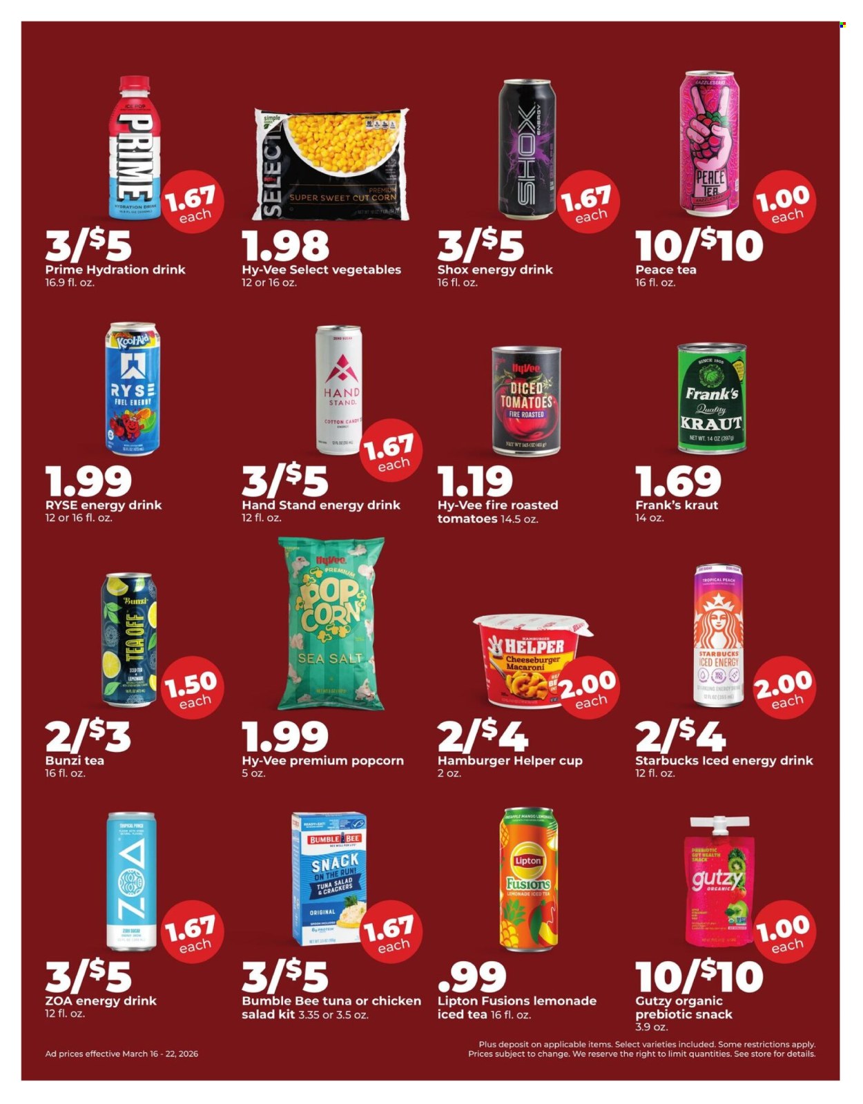 Hy-Vee ad - 03/16/2026 - 03/22/2026. Page 8