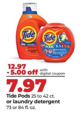 Tide Pods or Laundry Detergent