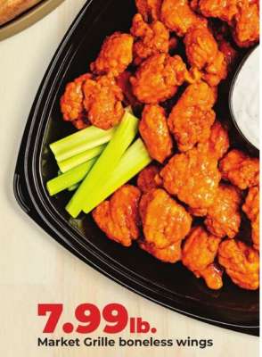 Market Grille boneless wings