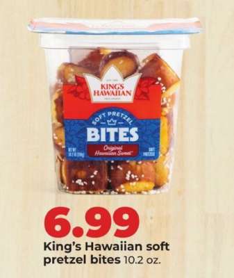 King's Hawaiian Soft Pretzel Bites