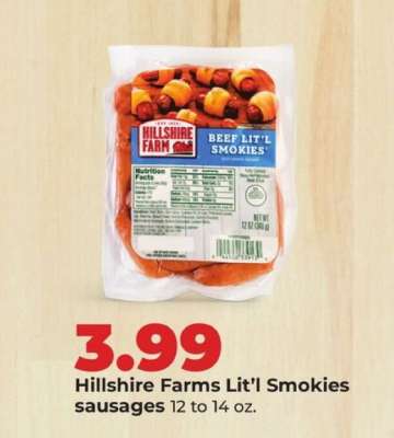 Hillshire Farms Lit’l Smokies sausages