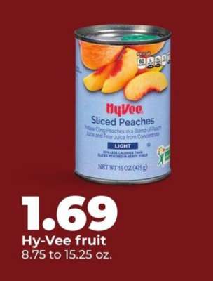 Hy-Vee Sliced Peaches