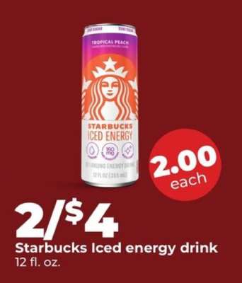 Starbucks iced energy drink