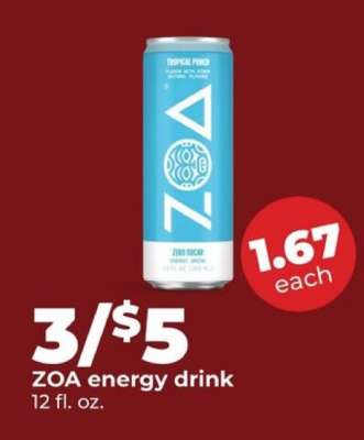 ZOA energy drink