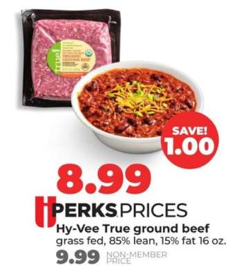 Hy-Vee True ground beef