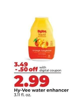 Hy-Vee water enhancer