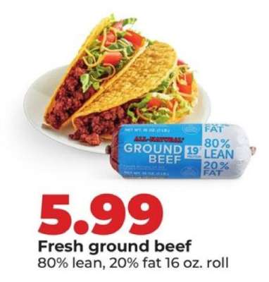 Fresh ground beef