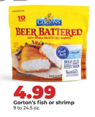 Gorton's Fish or Shrimp