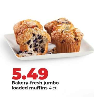 Bakery Fresh Jumbo Loaded Muffins
