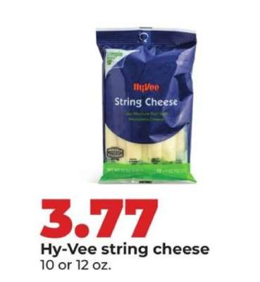 Hy-Vee string cheese