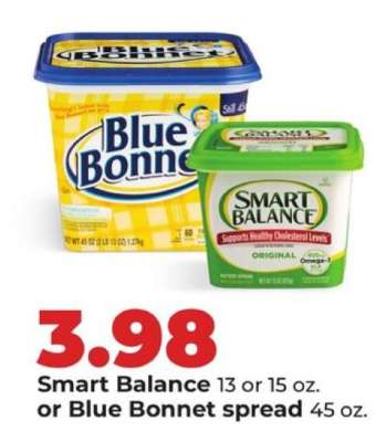 Smart Balance or Blue Bonnet spread