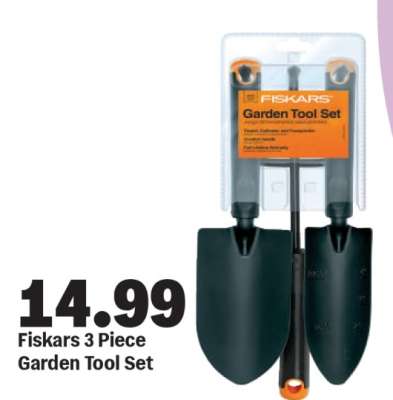 Fiskars 3 Piece Garden Tool Set