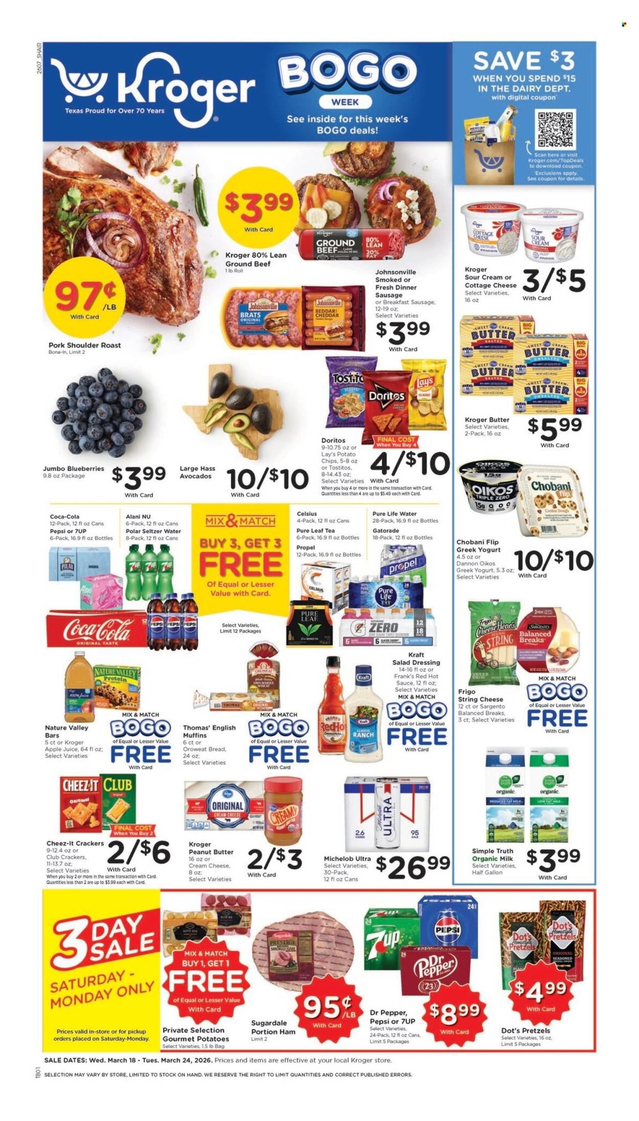 Kroger ad - 03/18/2026 - 03/24/2026. Page 1