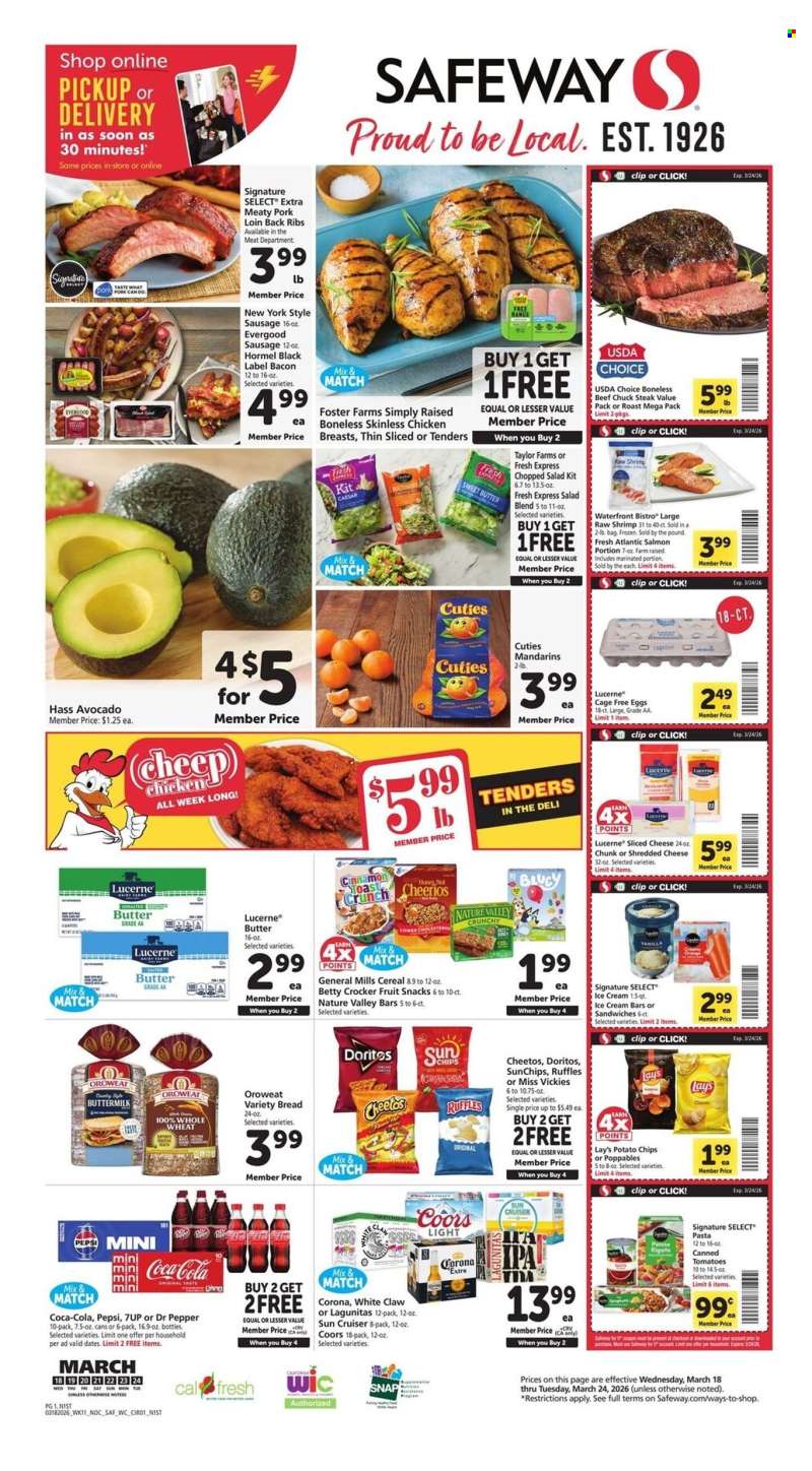 Safeway Flyer - 03/18/2026 - 03/24/2026.