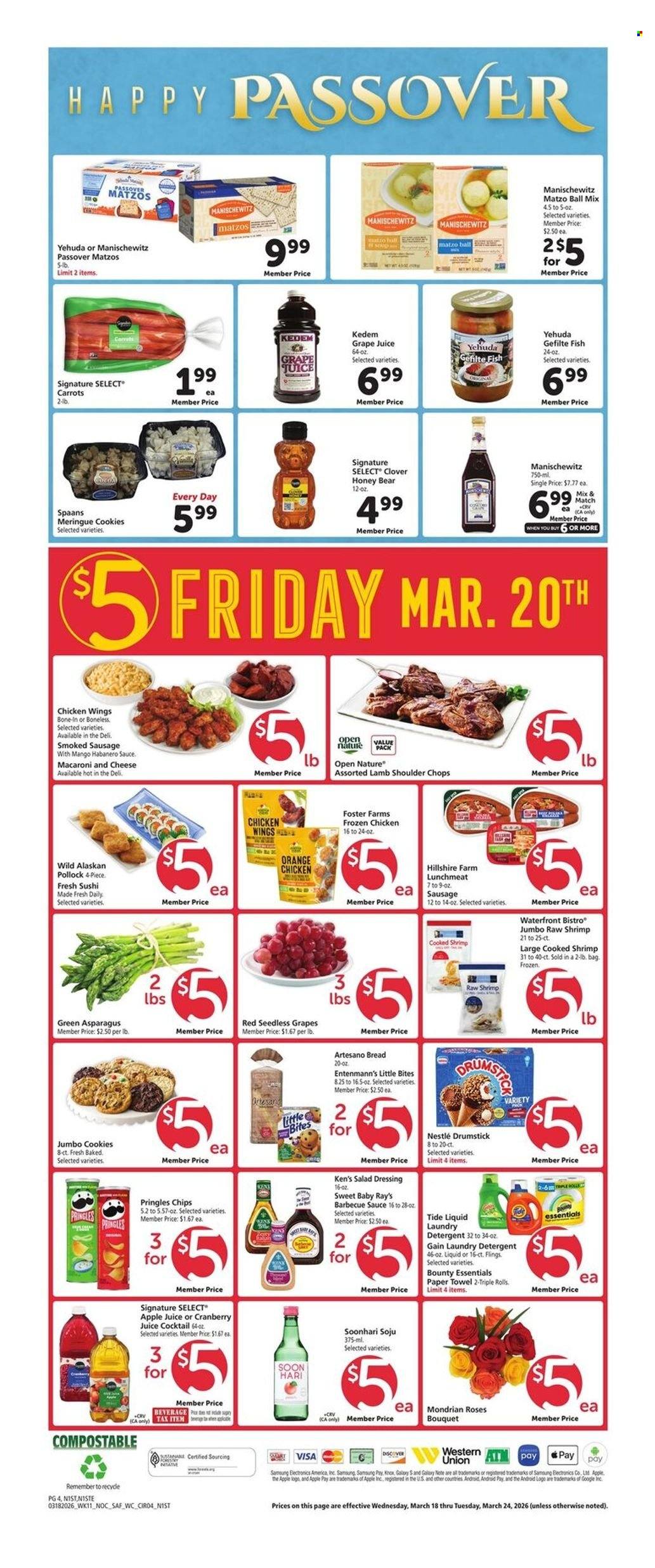 Safeway ad - 03/18/2026 - 03/24/2026. Page 4