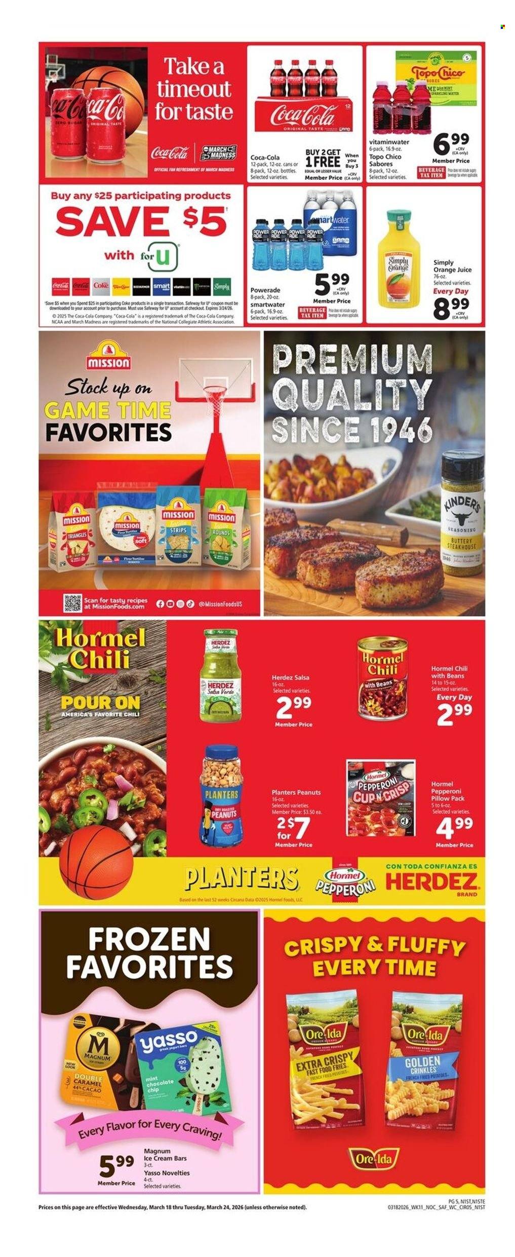 Safeway ad - 03/18/2026 - 03/24/2026. Page 5
