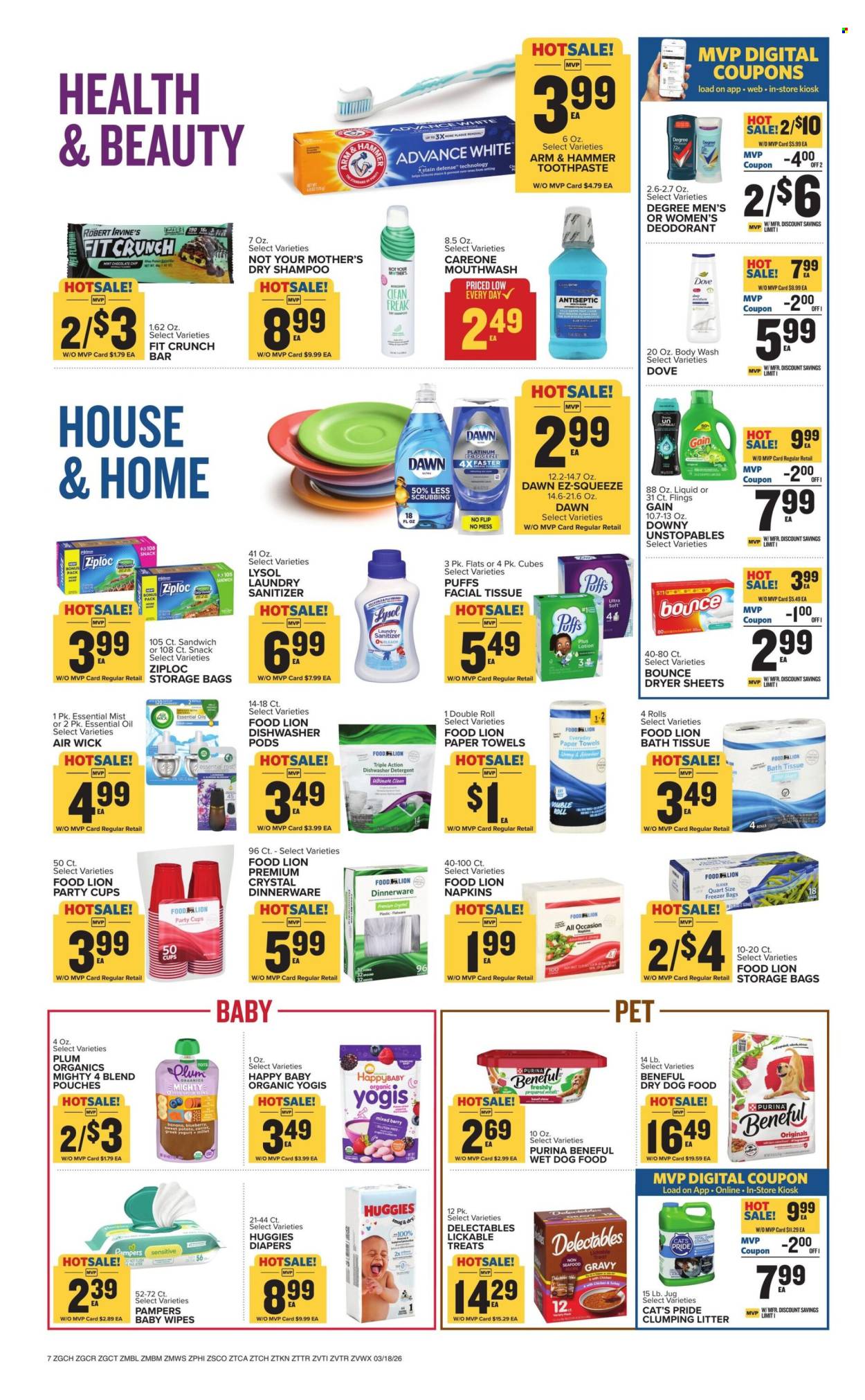 Food Lion ad - 03/18/2026 - 03/24/2026. Page 8