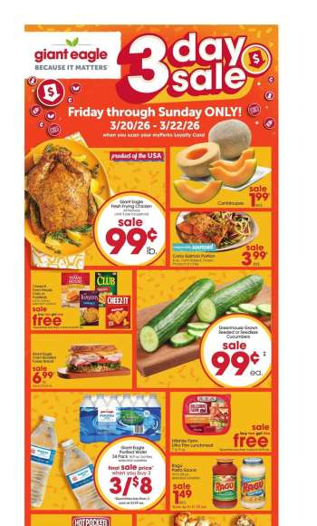 Giant Eagle Flyer - 03/19/2026 - 03/25/2026.