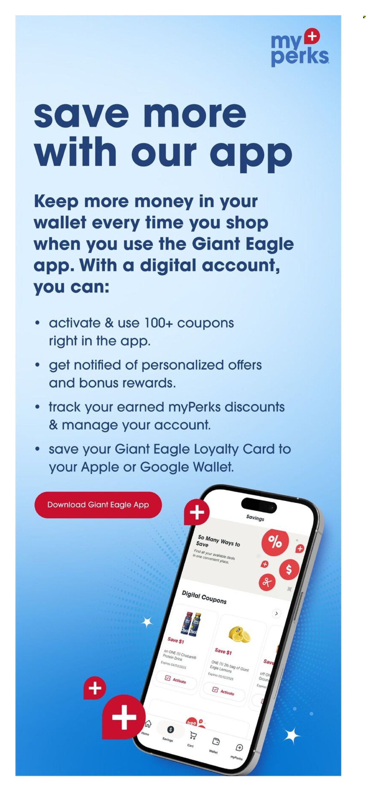 Giant Eagle ad - 03/19/2026 - 03/25/2026. Page 8